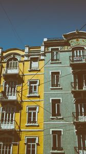 Превью обои лиссабон, португалия, здания, окна