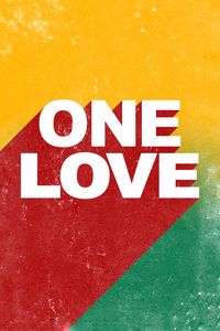 Превью обои любовь, надпись, постер, арт, one love