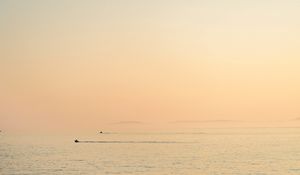 Превью обои лодки, море, минимализм