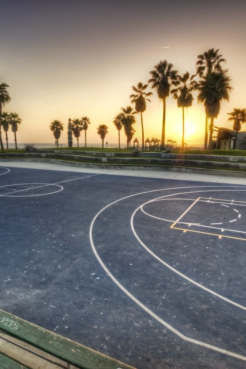 Venice Beach баскетбольная площадка