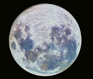 Превью обои луна, космос, спутник, кратеры, планета