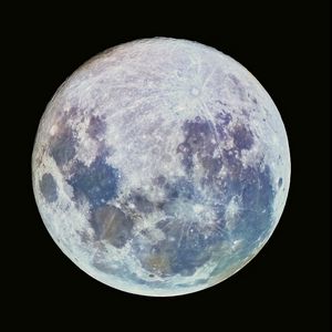 Превью обои луна, космос, спутник, кратеры, планета