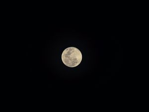 Превью обои луна, кратеры, черный, минимализм, ночь