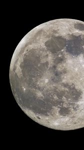 Превью обои луна, кратеры, спутник, звезда, планета, космос