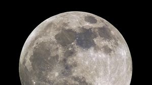 Превью обои луна, кратеры, спутник, звезда, планета, космос