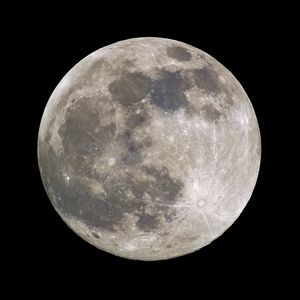 Превью обои луна, кратеры, спутник, звезда, планета, космос