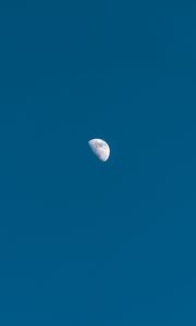 Превью обои луна, небо, вечер, шар
