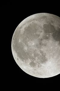 Превью обои луна, спутник, планета, космос, темный