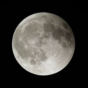 Превью обои луна, спутник, планета, космос, темный