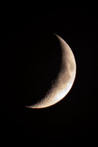 Превью обои луна, тень, черный, ночь
