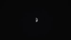 Превью обои луна, тень, темнота, ночь, небо