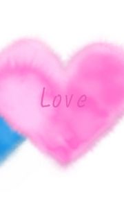 Превью обои любовь, сердце, легкий, розовый, голубой