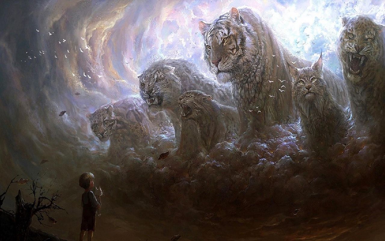Фантастические твари кошки
