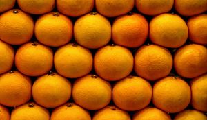 Превью обои мандарины, фрукты, цитрус, апельсины, спелый