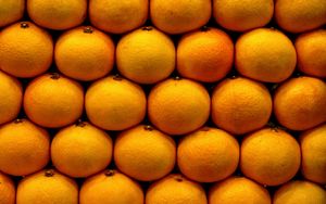 Превью обои мандарины, фрукты, цитрус, апельсины, спелый