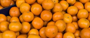 Превью обои мандарины, оранжевые, цитрус