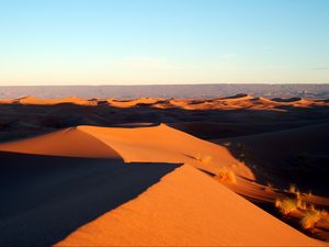 Превью обои марокко, африка, пустыня, песок, небо