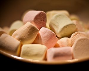 Превью обои маршмеллоу, десерт, еда, макро