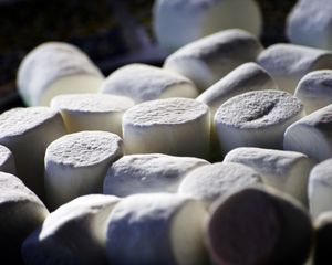 Превью обои маршмеллоу, макро, десерт, еда