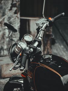Превью обои mash motorcycle, мотоцикл, байк, руль