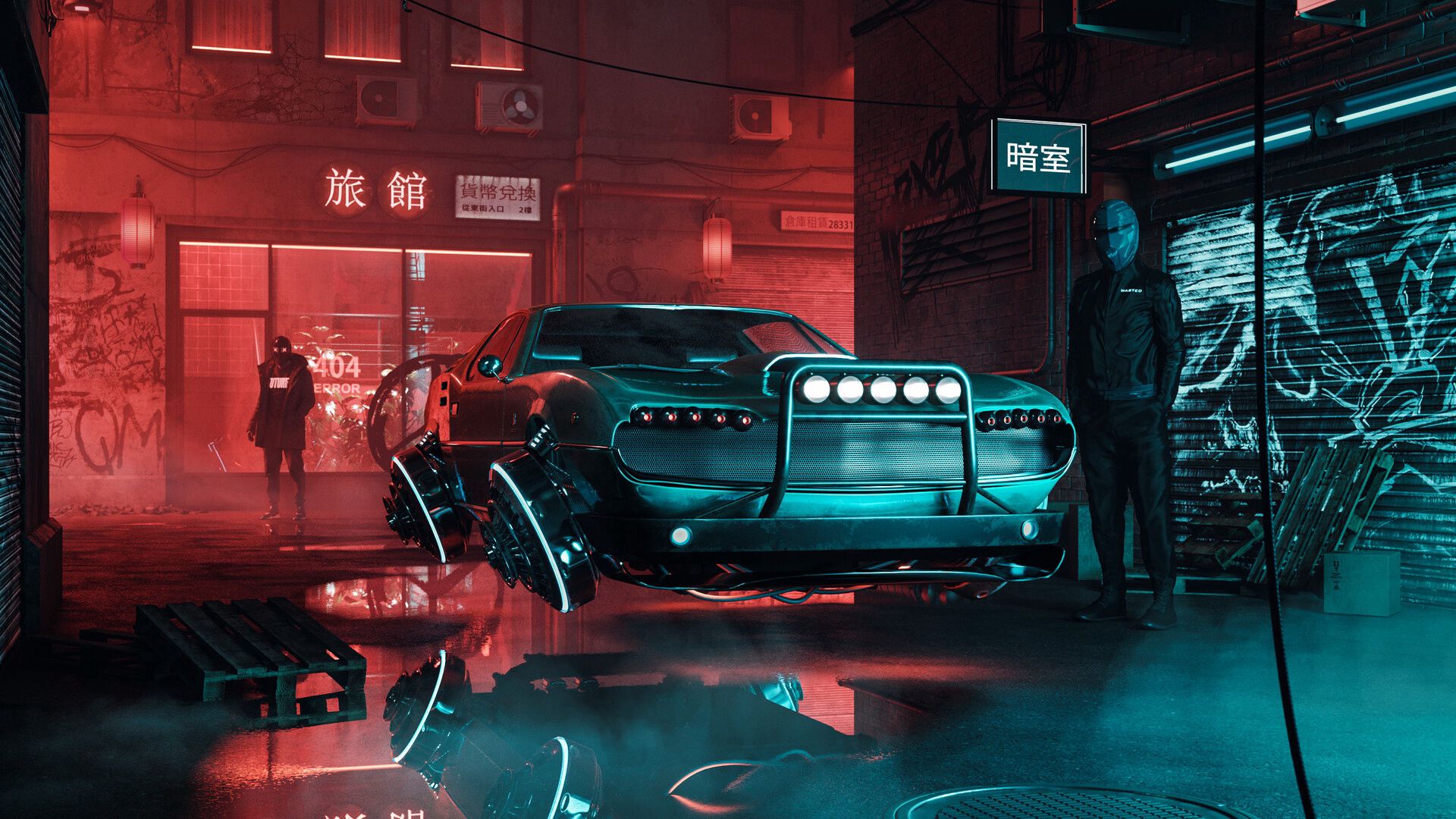 Cyberpunk cars wallpapers фото 32