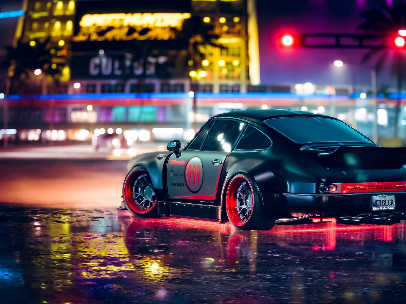 Porsche 911 дрифт