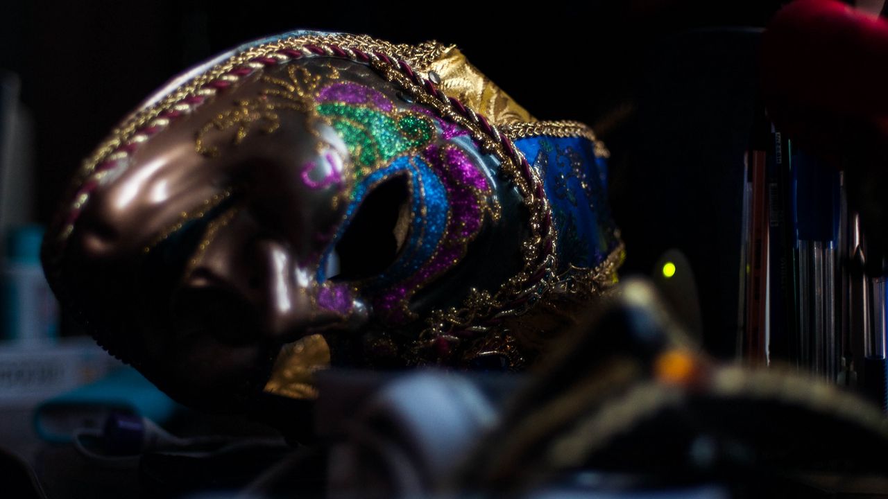 Обои маска, карнавал, украшение