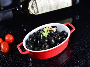 Превью обои маслины, овощи, тарелка