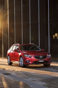 Превью обои mazda, mazda 6, facelift, 2015