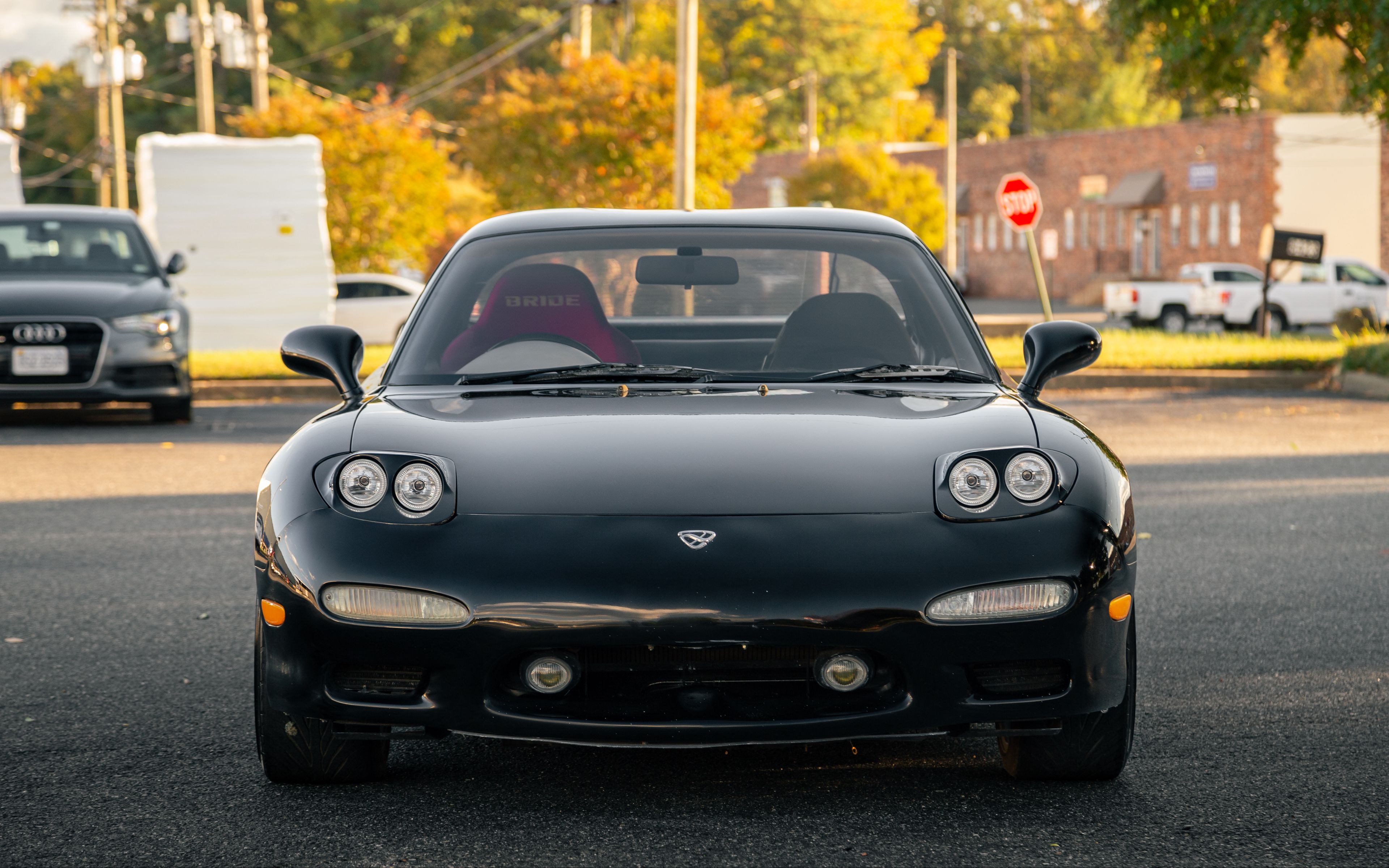 Girl Mazda rx7