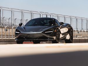 Превью обои mclaren 720 s, mclaren, автомобиль, спорткар, суперкар, серый, спортивный