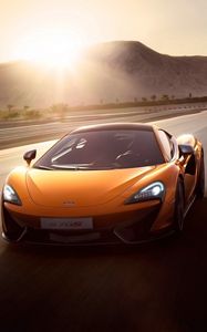 Превью обои mclaren, mclaren 570s, авто, движение