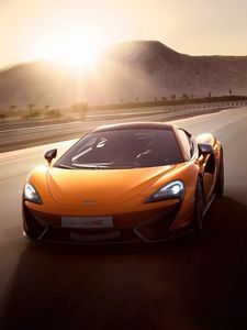 Превью обои mclaren, mclaren 570s, авто, движение