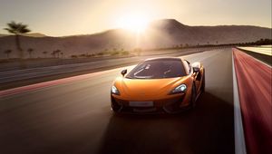 Превью обои mclaren, mclaren 570s, авто, движение