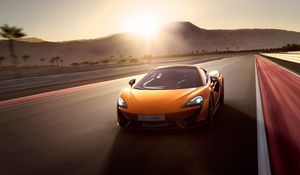 Превью обои mclaren, mclaren 570s, авто, движение