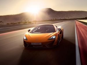 Превью обои mclaren, mclaren 570s, авто, движение