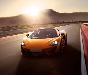 Превью обои mclaren, mclaren 570s, авто, движение