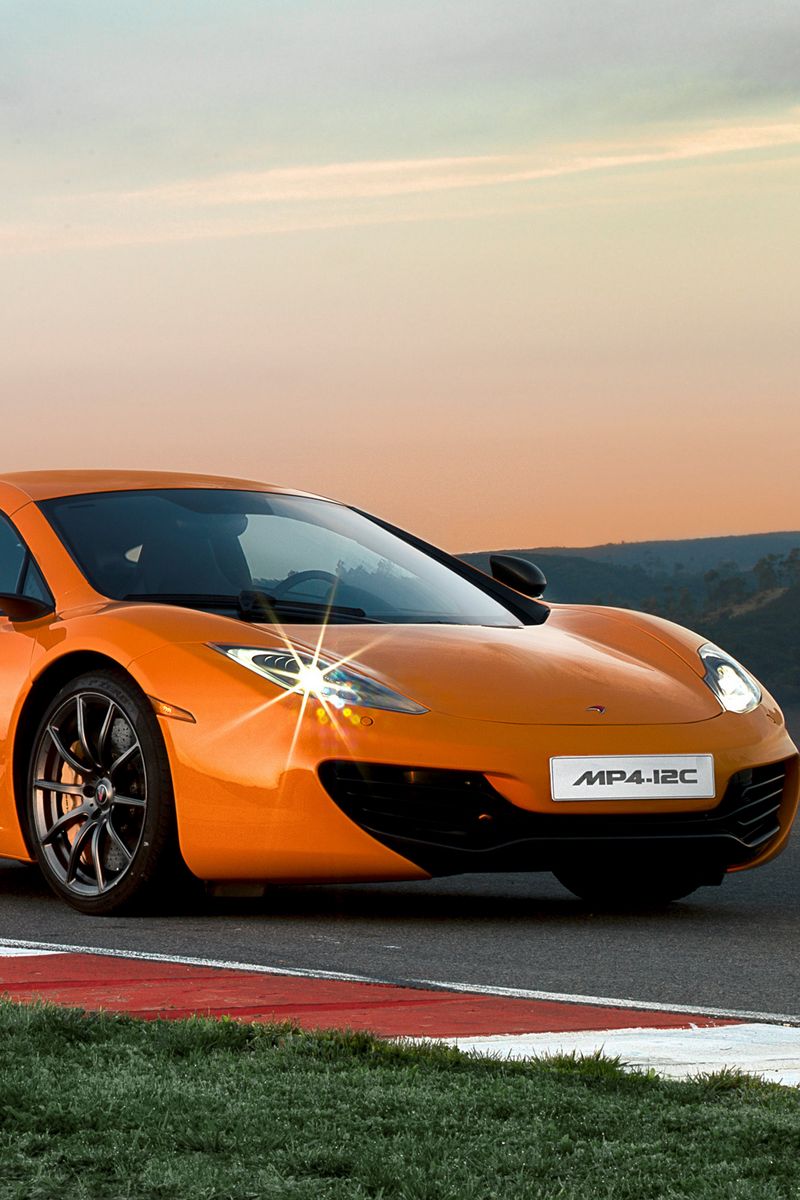 MCLAREN mp4 12c оранжевый