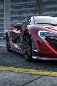 Превью обои mclaren p1, mclaren, спорткар, вид спереди, суперкар