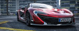 Превью обои mclaren p1, mclaren, спорткар, вид спереди, суперкар