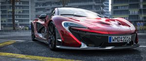 Превью обои mclaren p1, mclaren, спорткар, вид спереди, суперкар
