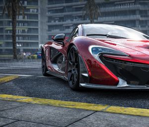 Превью обои mclaren p1, mclaren, спорткар, вид спереди, суперкар