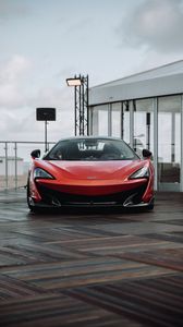 Превью обои mclaren p1, спорткар, машина, красный