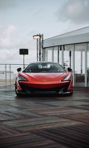 Превью обои mclaren p1, спорткар, машина, красный