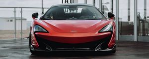 Превью обои mclaren p1, спорткар, машина, красный