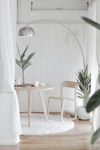 Превью обои мебель, растения, интерьер, белый