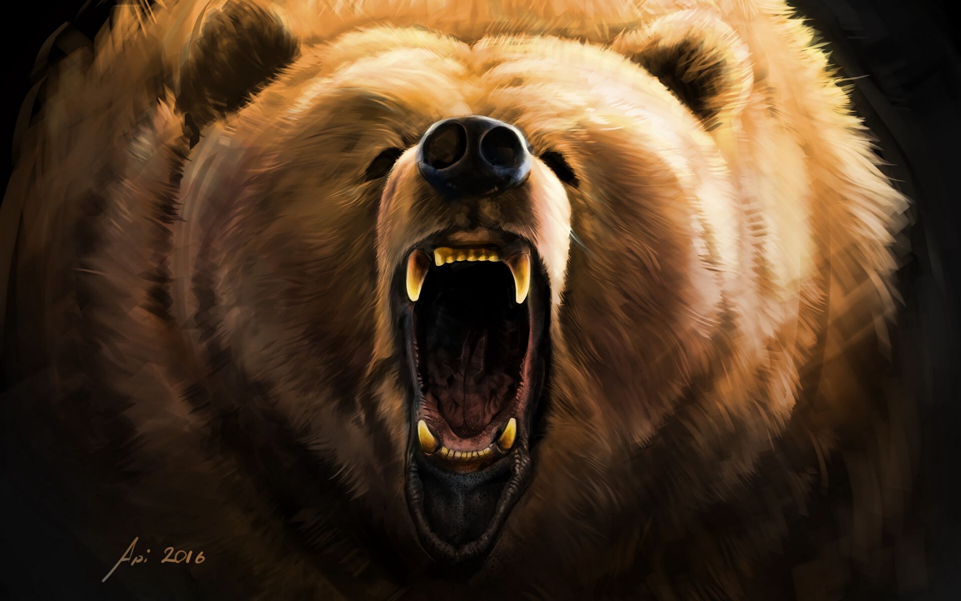 Свирепый медведь (60 фото)