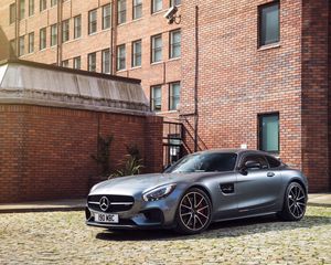 Превью обои mercedes, amg, gt s, edition 1, uk-spec