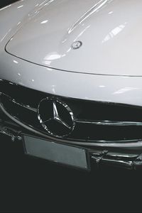 Превью обои mercedes, автомобиль, бампер, фары