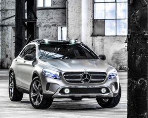 Превью обои mercedes benz, gla, concept, 2013